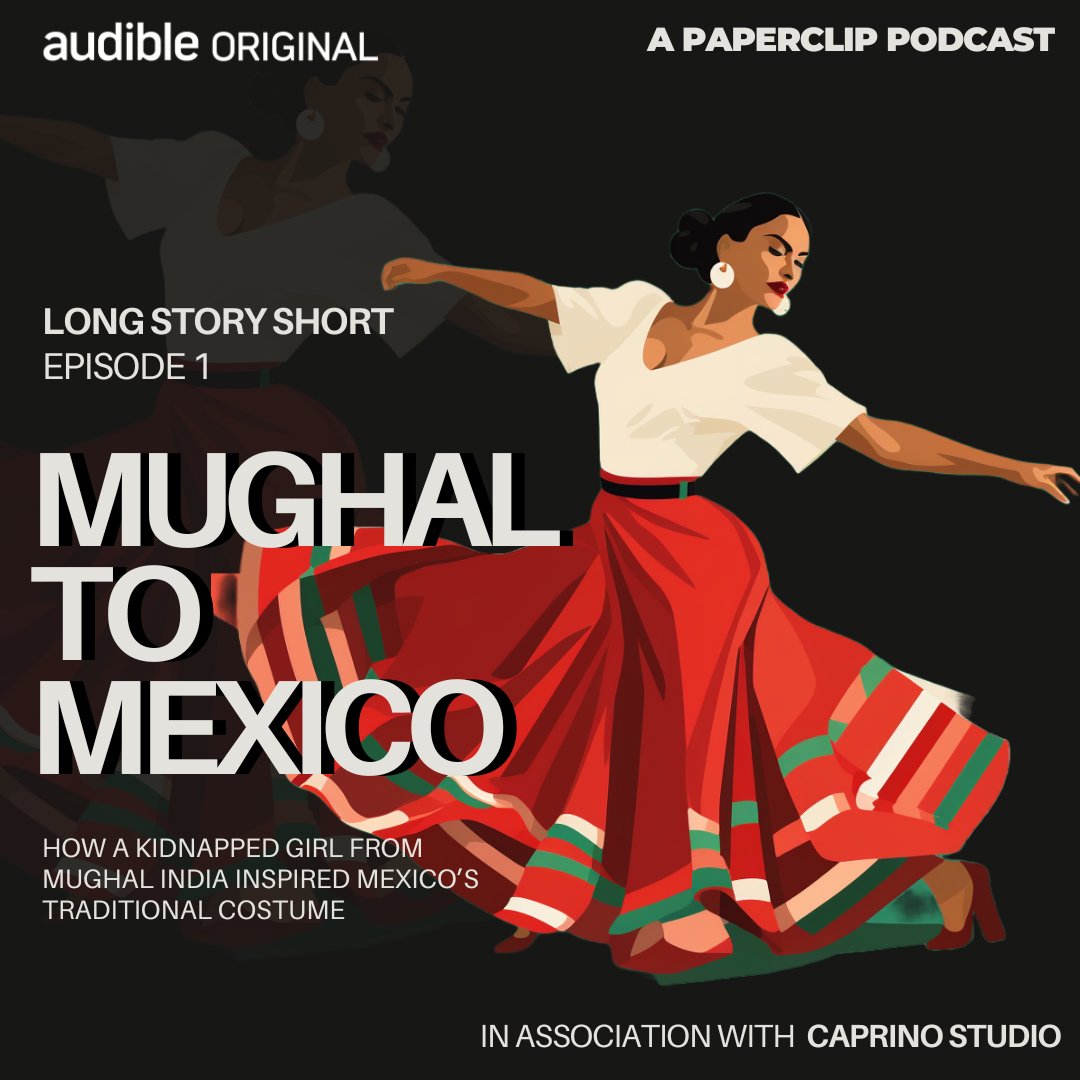 When a young girl from Mughal India is kidnapped by Portuguese pirates and ends up in 17th century Mexico, little does she know she will go on to leave an indelible mark on Mexican history. A fascinating thread on Mughal India, the global slave trade, and a Mexican costume. 1/20