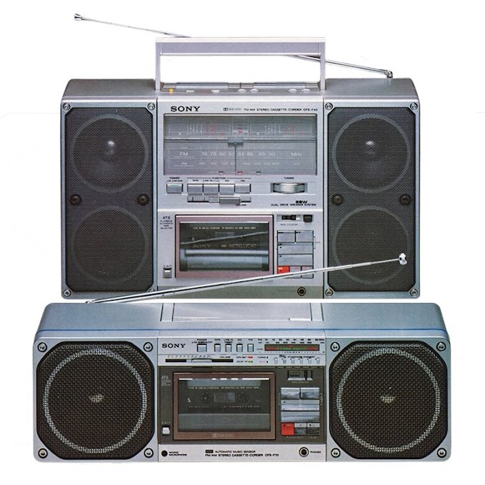 SONY CFS-F40 ジャンク 家電、AV、カメラ ラジカセ