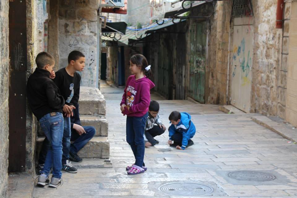 Children Jerusalem Muslim Quarter 2014 playing.

Israel see's Gaza littered with terrorists. Which in some degree is true (Hamas). 

But the innocent Palestinians driven out of their homes, children with nowhere to go, nothing to eat. Infants starving to death. THAT is terrorism.