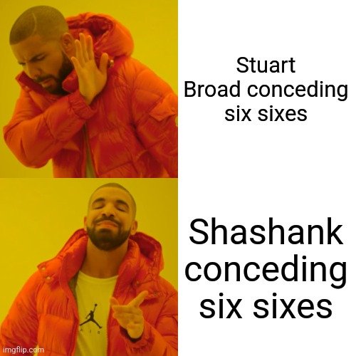 Sasta Stuart Broad - @sashaank_a 

#sixsixes #staurtbroad