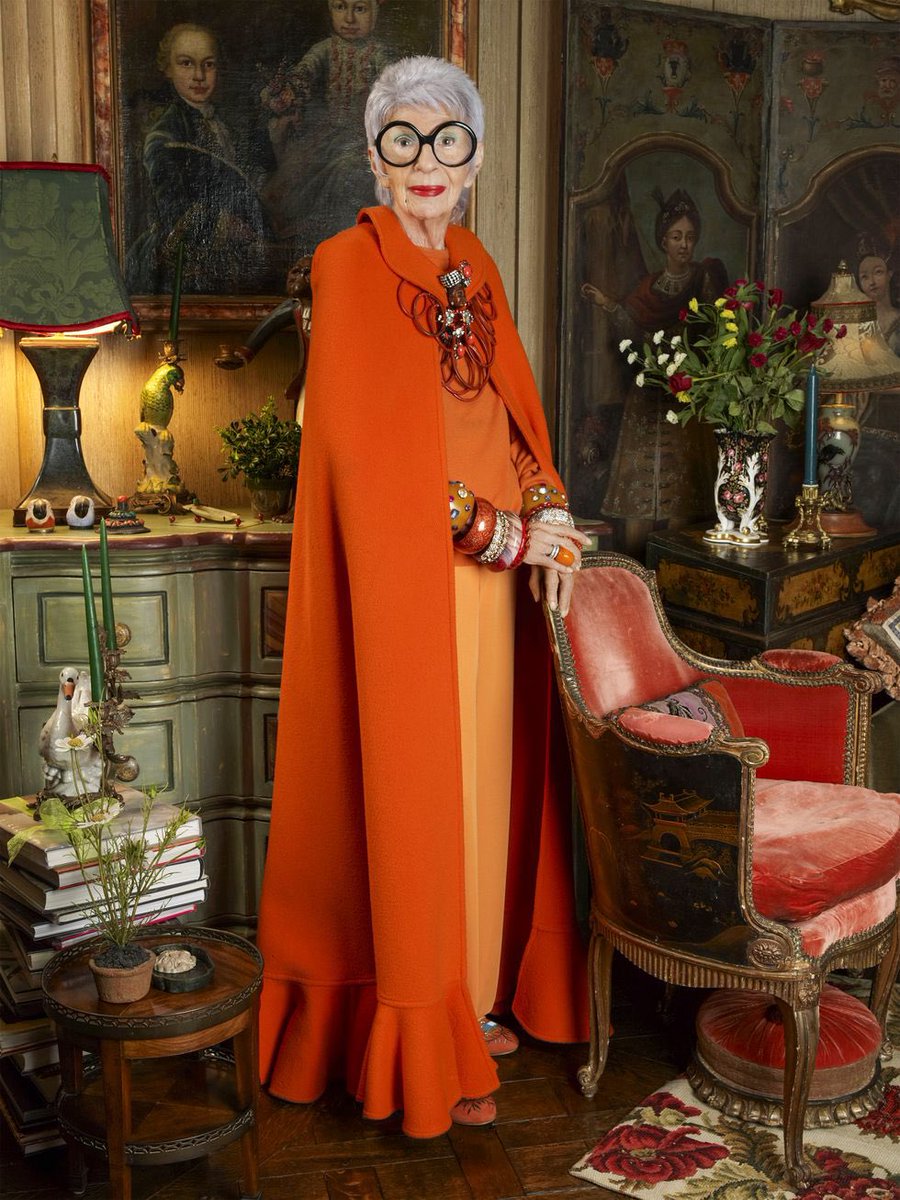 CoutureIsBeyond's tweet photo. RIP Iris Apfel (1921 - 2024) https://t.co/sEL9SMsNIZ