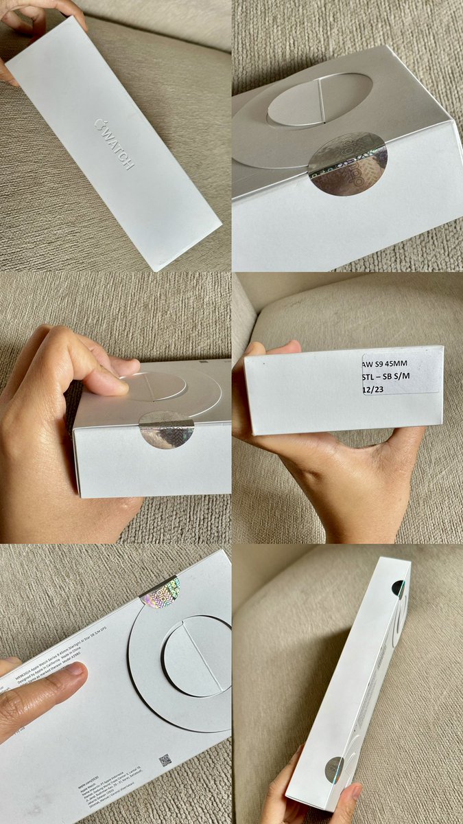 hediamsp's tweet photo. (BNIB) Apple Watch 9 45MM Starlight Sport Band (SB) S/M - Digimap Seal, 8Mill, Open Nego:) https://t.co/MXFXrxOAGc