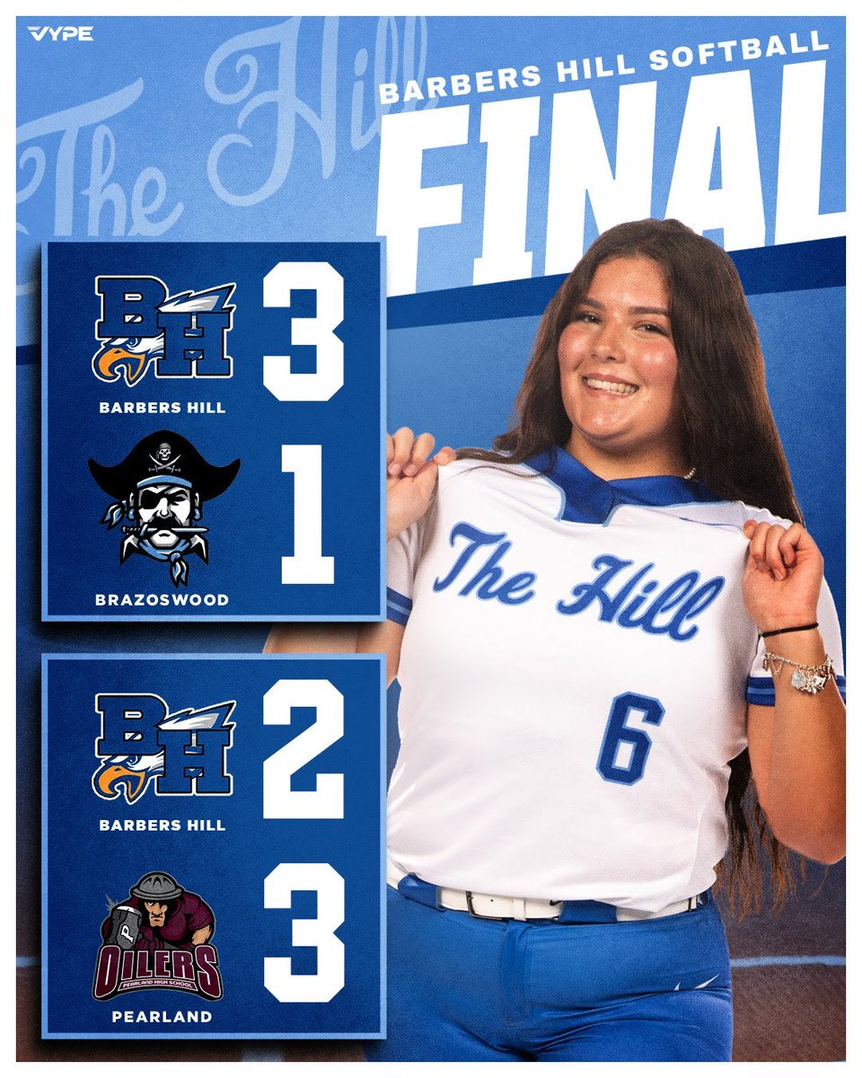 Tough competition today!!! 2 more tomorrow before we start district on Tuesday!! ⁦@BH_Athletics⁩ ⁦@barbers_hillhs⁩ ⁦@BHISD⁩ ⁦@kennedyporter06⁩ ⁦@TXPrepSoftball⁩