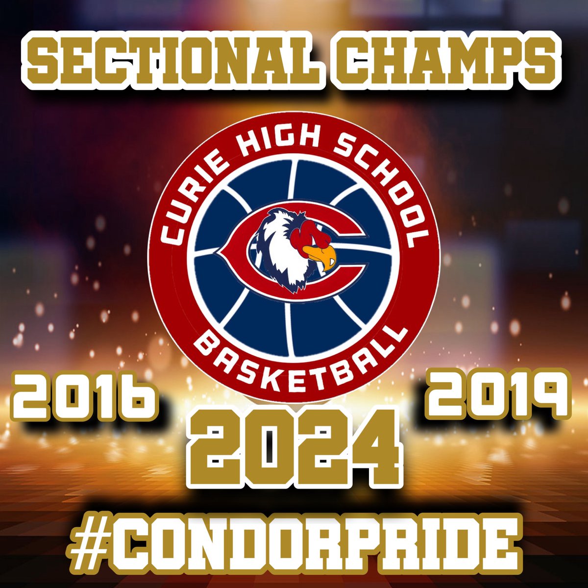 On to Super Sectionals!!! CURIE 66 Simeon 59. Go, CONDORS!