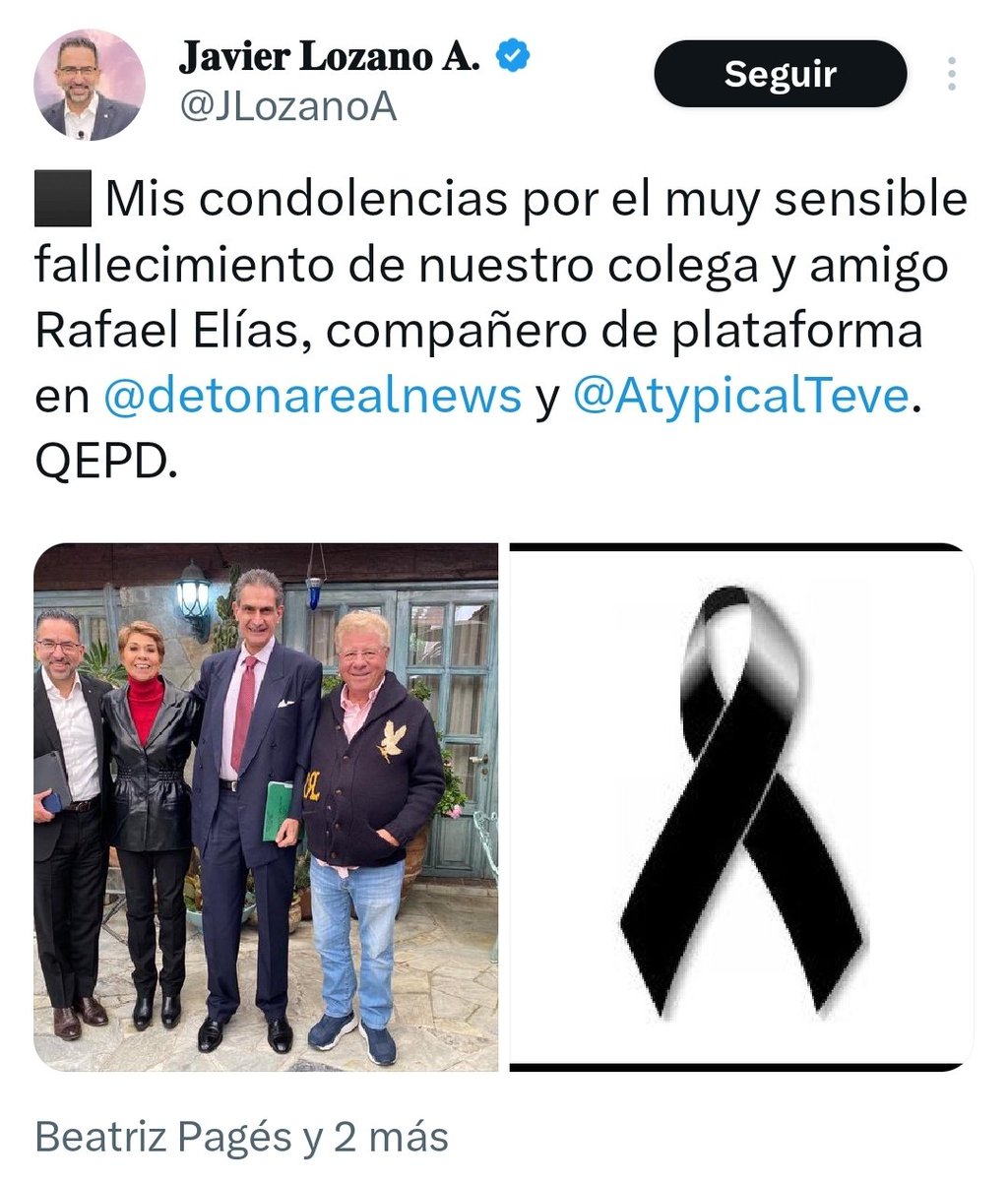 Murió lleno de odio...