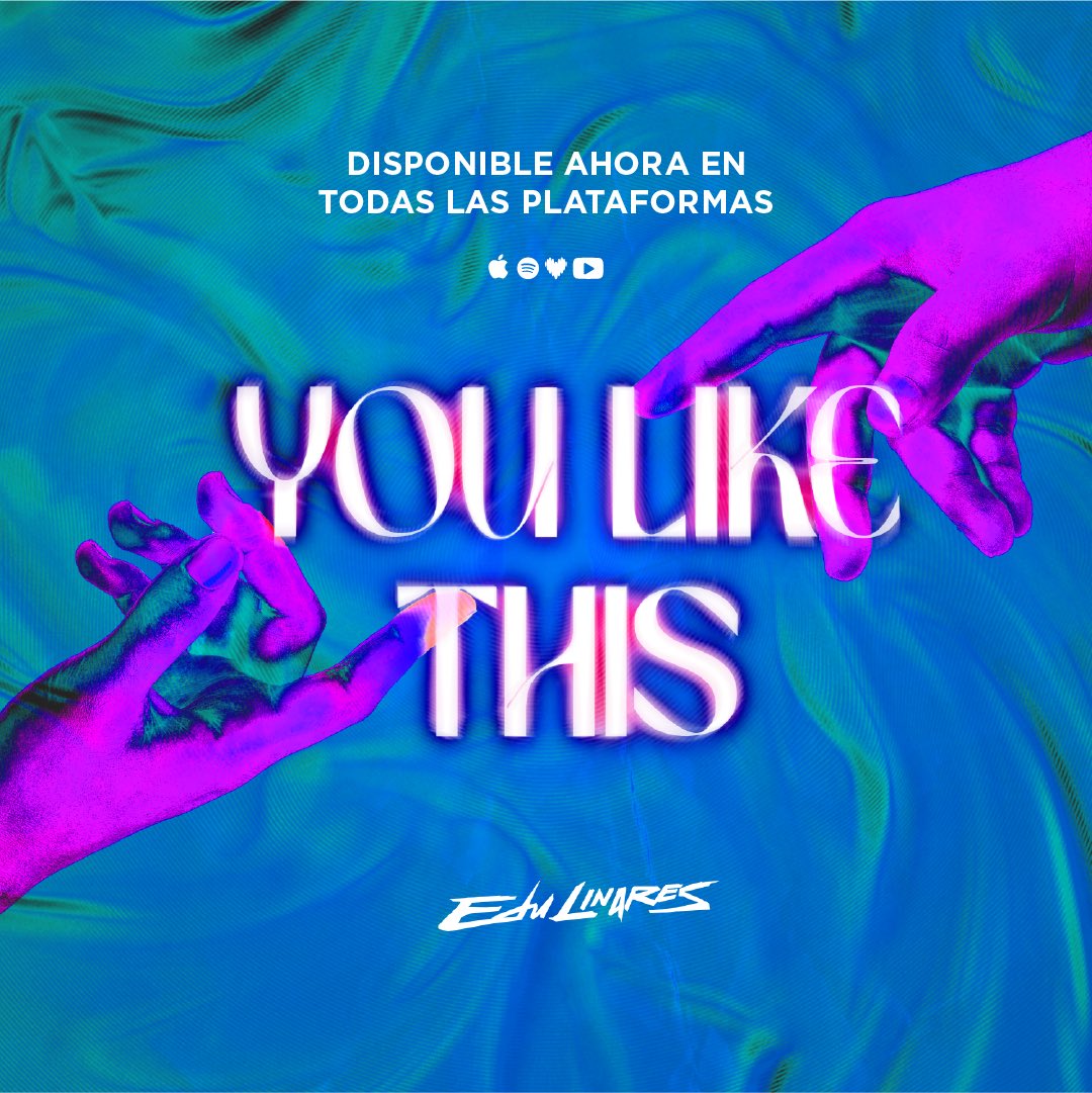 🚀 ¡Por eso yo lo alabo así! 🎵 Mi nuevo lanzamiento “You Like This” 🫶🏻Ya Disponible!!!. 📆 ¡quiero que sepan que viene mucha música este año 🙌 @christianmydia @symphoniclatino art for 🖼️ @tbocontenidodigital #NuevaMúsica  #edm #cedm