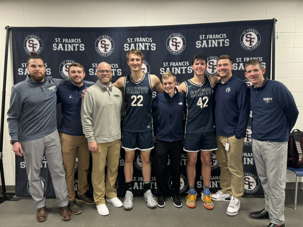 It’s always nice to get a win on senior night and end the regular season on a high note! Nate, Caleb, and Sam are great young men and have been a large part of our success the last few seasons.