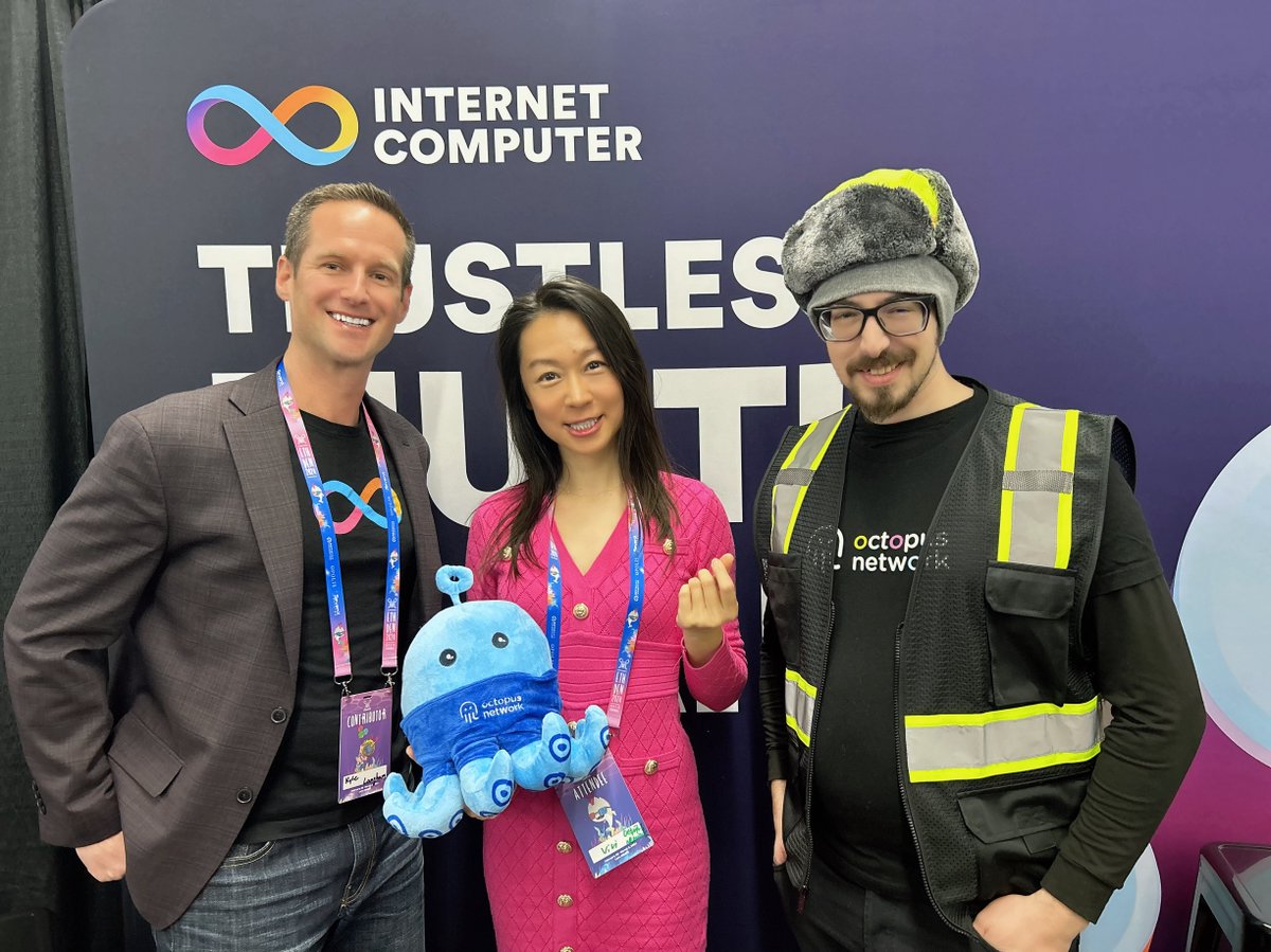 Had a great time today sharing with <a href="/dfinity/">DFINITY</a> 's <a href="/kylelangham/">Kyle ∞</a>  and the #ICP community about - what Omnity is, its unique value propositions, and why we built on ICP.

Here’s the core message:

What’s Omnity?
Omnity is an interoperability protocol, developed by Octopus Network,