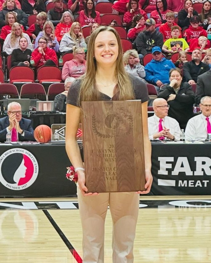 PVSpartanPride's tweet photo. Spartan Jessie Clemons is the 2024 IGHSAU E. Wayne Cooley Scholarship Winner 
Spartan Nation Proud #SpartanNation https://t.co/vsqRHj67gt