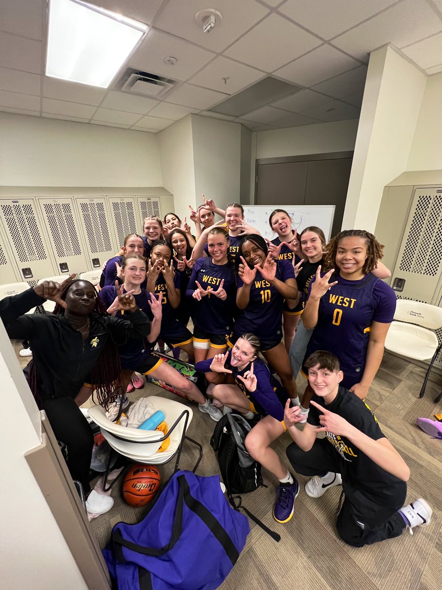 Couldn’t be more proud of this group of girls tonight!! State Championship tomorrow!! 😈 Played hard until the final buzzer! W’s in the chat! Let’s Gooo! @LadyTBirdBBall