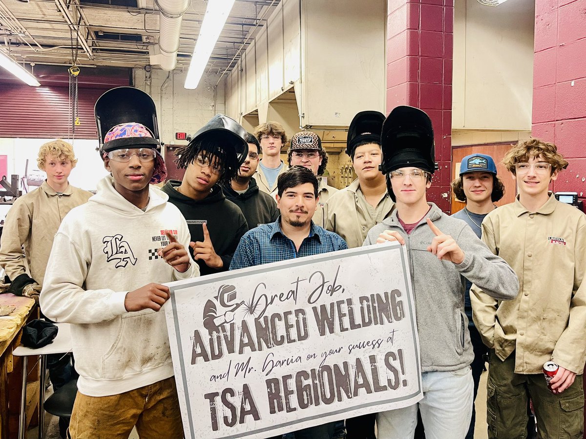 Welding students advancing onto the next… @BridgelandCFISD @CyFair_BFND @RiccaMeyers @CyFairISD @CFISDCTE @KOwens_BFND