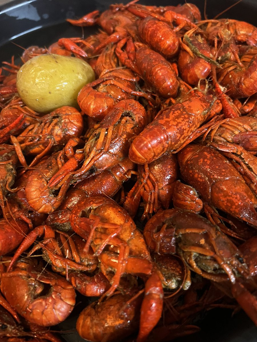 They were delicious 😋 tonight….
#Crawfish #CajunLife