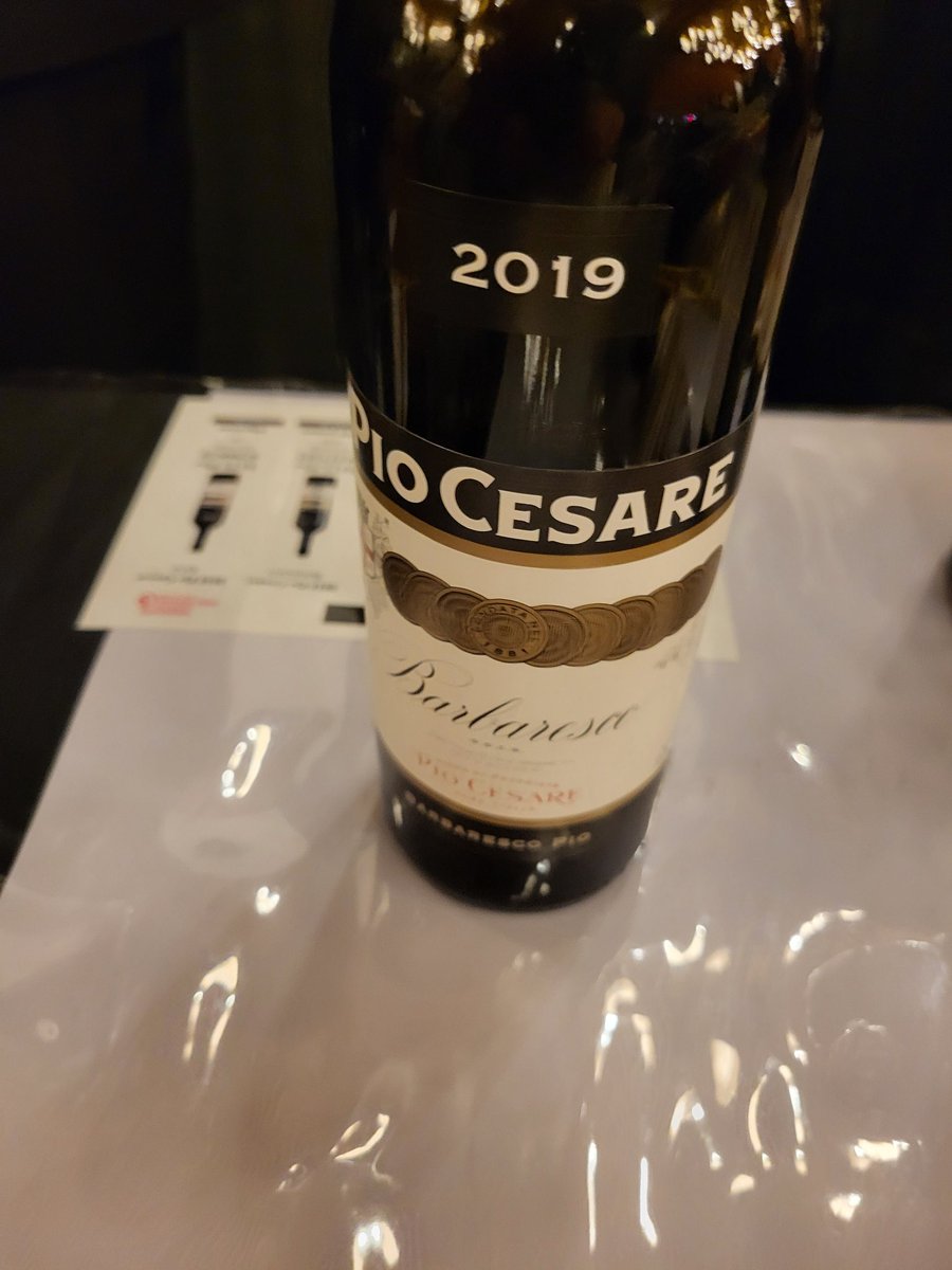 Piio Cesare makes great, but expensive Barolo! '18 is huge and tannic, years away. '19 Barbaresco much smoother and approachable!