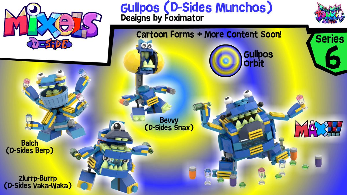 AnimatesSizzle's tweet photo. "Who needs a miximacallit when you've got another special?" - Kropp
It's the second part of Double Mixing March with the nine new mixels in Series 6 and the special episode information as the bonus part!
#mixels #mixelsdsides #dsides #fnfdsides https://t.co/a9tMzREcHN
