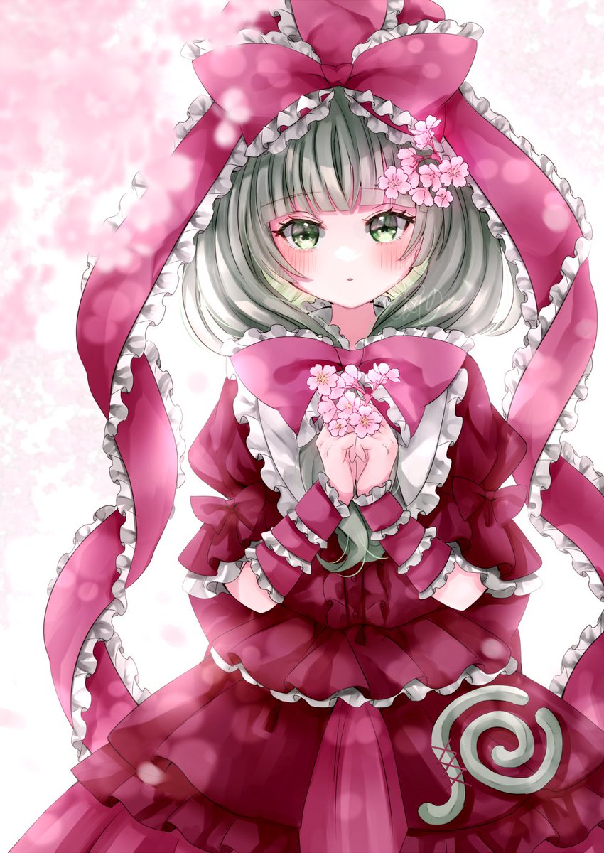 ころりんひな♪」 鍵山雛 同人手描きイラスト 東方project 東方