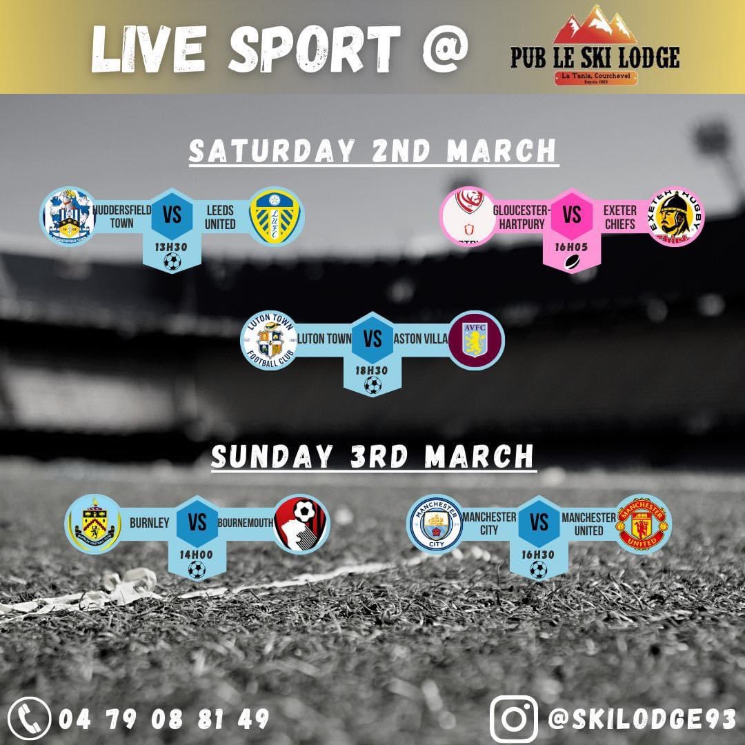 This week at <a href="/PubLeSkiLodge/">Pub Le Ski Lodge</a> #LaTania w/b 3 March 2024