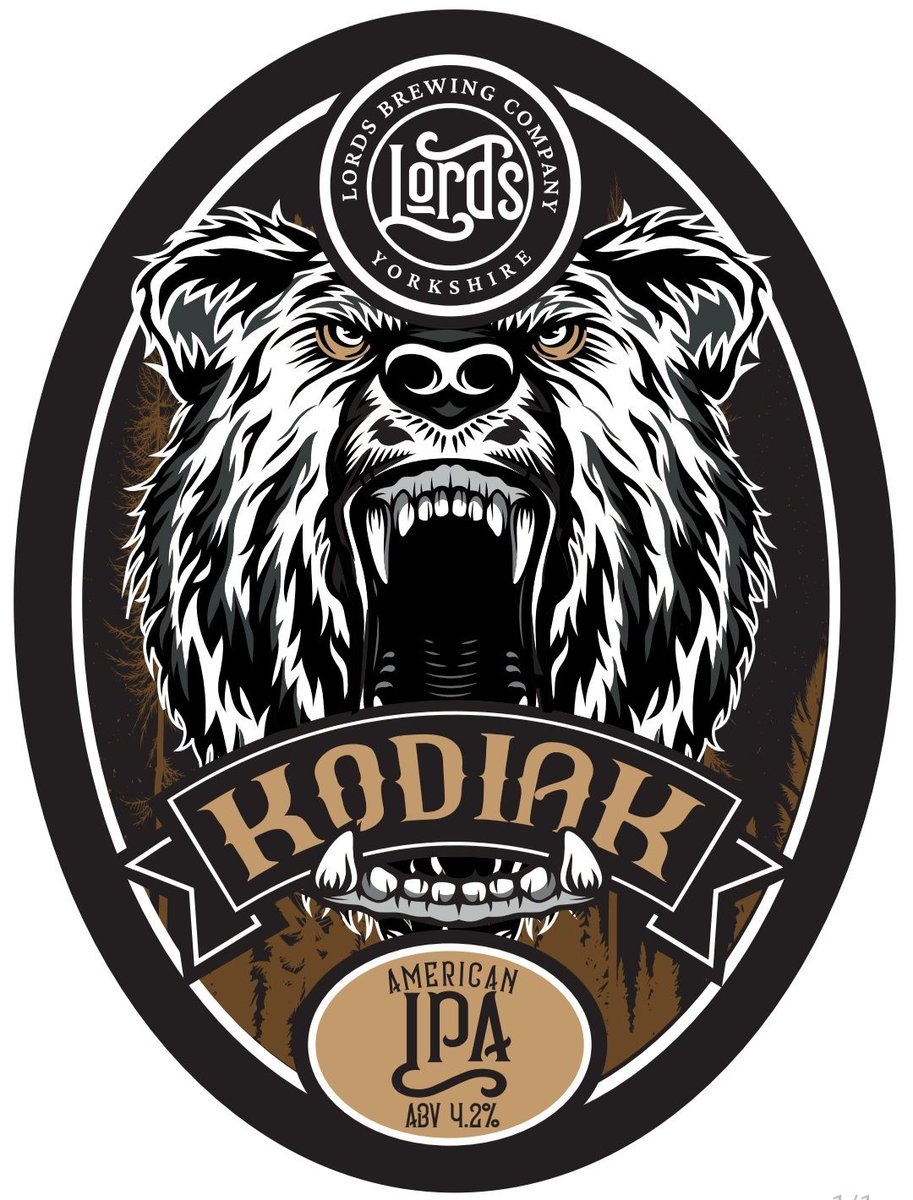 Lords Brewing Co. (@lordsbrewing) on Twitter photo As part of our rebrand launch yesterday we also brewed a limited run of Kodiak American IPA. Kodiak is only available through <a href="/SmallBeerLtd/">Small Beer Ltd & TrentAns Vintners</a> Kodiak is packed full of American hops and is full of flavour. As part of our rebrand launch yesterday we also brewed a limited run of Kodiak American IPA. Kodiak is only available through <a href="/SmallBeerLtd/">Small Beer Ltd & TrentAns Vintners</a> Kodiak is packed full of American hops and is full of flavour.