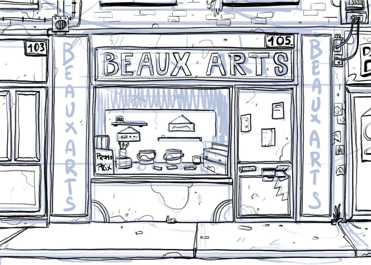 SleuthGames's tweet image. Je vous partage un croquis, une illus de @Florianbelmonte.
J&apos;aime bcp l&apos;ambiance.