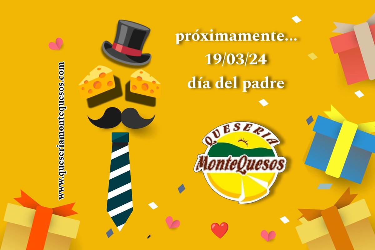 Próximamente... REGALO PARA PAPÁ EN #QUESERIAMONTEQUESOS