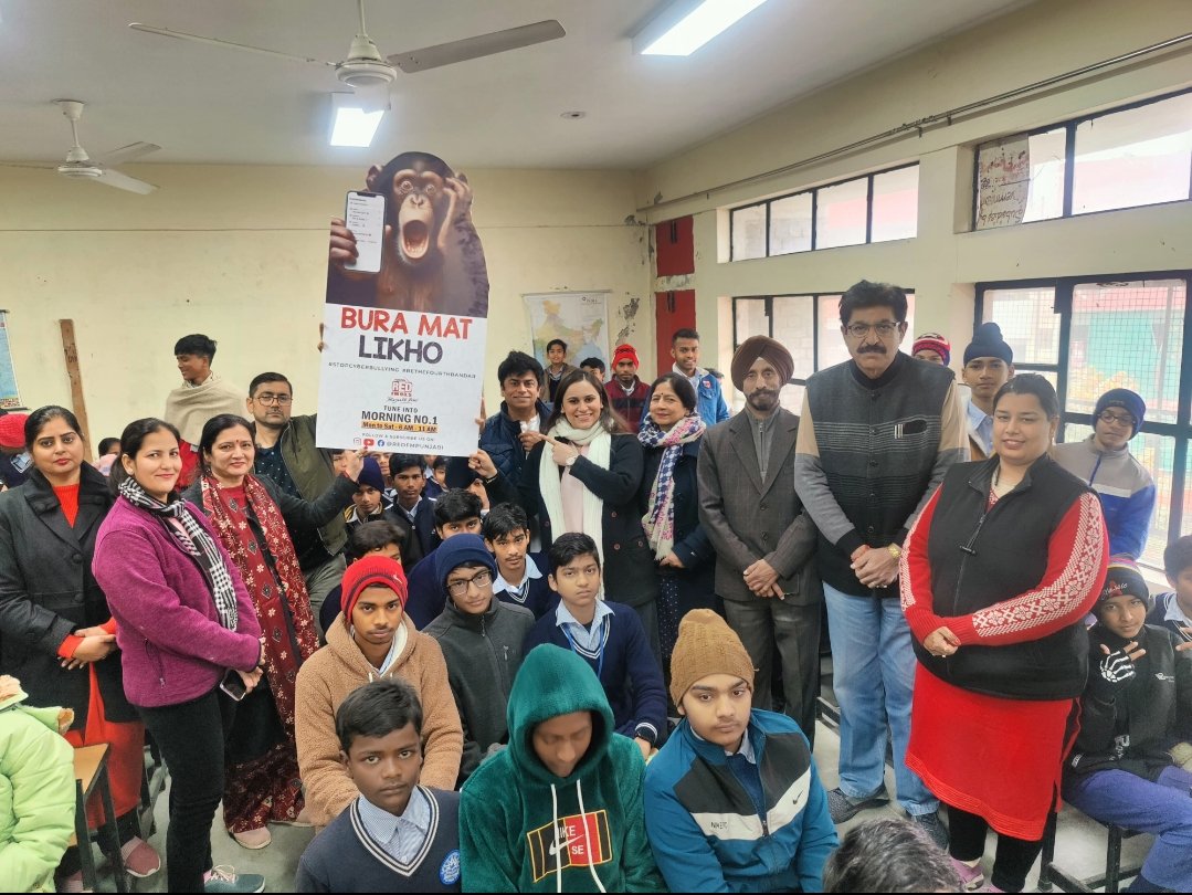 gmhs49's tweet photo. Red FM's "Bura Mat Likho" Morning Show Campaign, led by RJ Anubhav and Megha, addressed the critical issue of cyberbullying through a two-week initiative. In the first week, the show featured cyber experts, lawyers, and psychologists who provided captivating insights . https://t.co/yhYRxUNoBs
