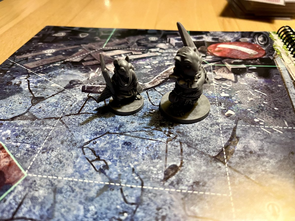 LSurion's tweet image. #hobbystreak day 11: played through the next mission in Aftermath. And just took this one crappy picture… 😬