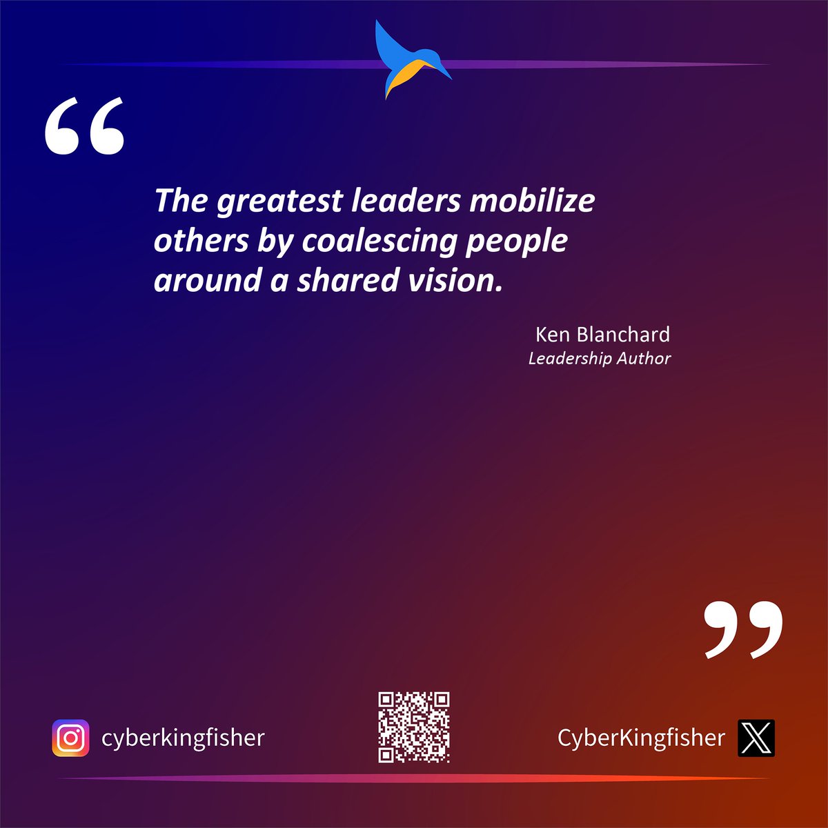 Ken Blanchard on leadership.

#Leadership #GrowthMindset #GreatestLeader #LeadershipImpact #LeadershipQuotes #PeopleEmpowerment #LeadershipInfluence