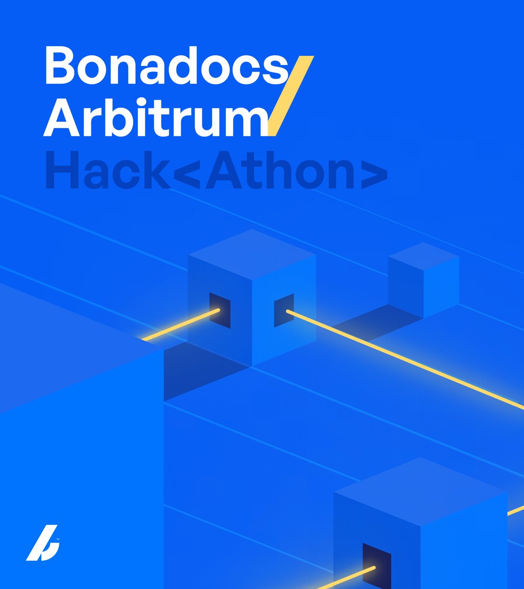 Announcing our Bonadocs (@bonadocs)/Arbitrum (@arbitrum) hackathon🛸🤩. To participate in this hackathon, devs would deploy and document their contracts to the arbitrum network using our CLI tool.