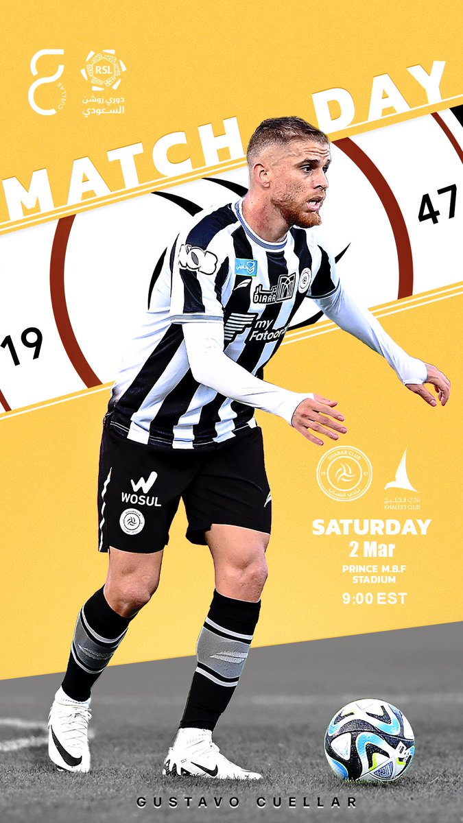 Let's go; it's Lions Day. 🔒🦁
 #MATCHDAY
 #yallaRSL 
#يلا_شباب