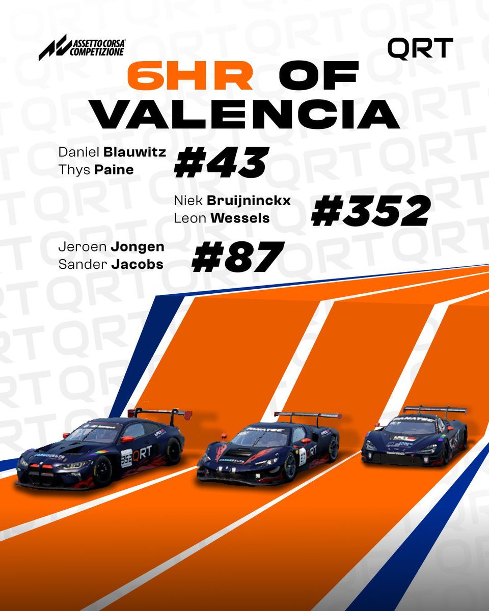 We. Have. Got. This. 👊

#BeACC #ACC #Valencia #SimRacing #GTWC