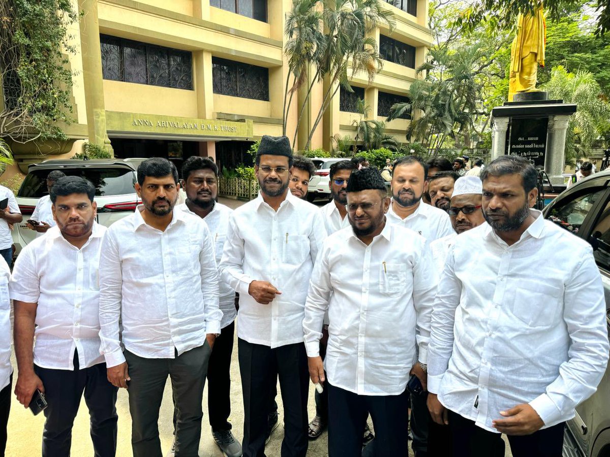 abdulsamadmmk's tweet image. திமுகவுடன் மமக முதற்கட்ட பேச்சு வார்த்தை 

சென்னை அண்ணா அறிவாலயத்தில் அமைச்சர் டி.ஆர்.பாலு தலைமையிலான குழுவுடன் மனிதநேய மக்கள் கட்சி தலைவர் பேராசிரியர் எம்.எச்.ஜவாஹிருல்லா எம்.எல்.ஏ,அவர்கள் தலைமையில் கலந்த கொண்டேன். 

#mmkitwing #jawahirullahmla #Elections2024
#abdhulsamadmla