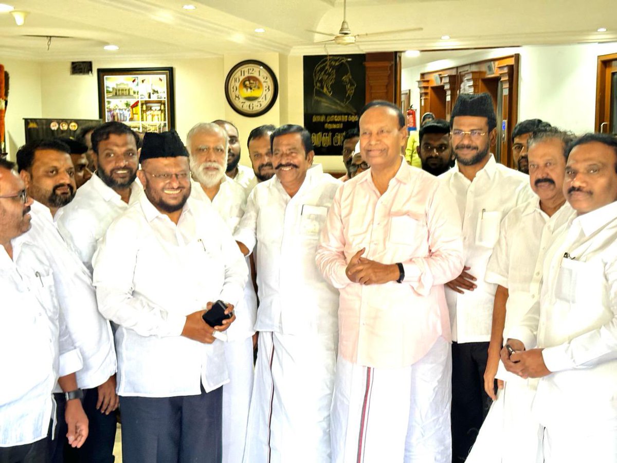 abdulsamadmmk's tweet image. திமுகவுடன் மமக முதற்கட்ட பேச்சு வார்த்தை 

சென்னை அண்ணா அறிவாலயத்தில் அமைச்சர் டி.ஆர்.பாலு தலைமையிலான குழுவுடன் மனிதநேய மக்கள் கட்சி தலைவர் பேராசிரியர் எம்.எச்.ஜவாஹிருல்லா எம்.எல்.ஏ,அவர்கள் தலைமையில் கலந்த கொண்டேன். 

#mmkitwing #jawahirullahmla #Elections2024
#abdhulsamadmla