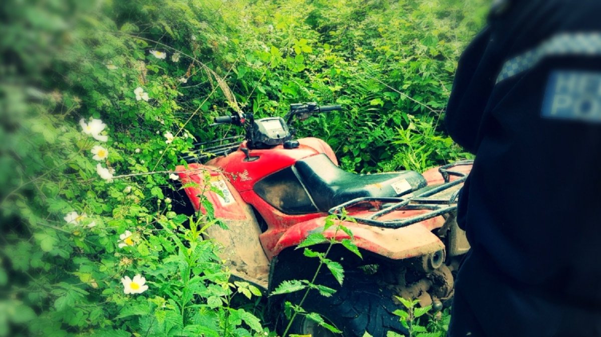 Already this year, there have been several #Quadbikes and an #ATV stolen from #Farms across #Gwent 3 suspects have also been arrested and investigations continue! Owners, see @securedbydesign #CrimePrevention advice by using the link below ⬇️ orlo.uk/4f962