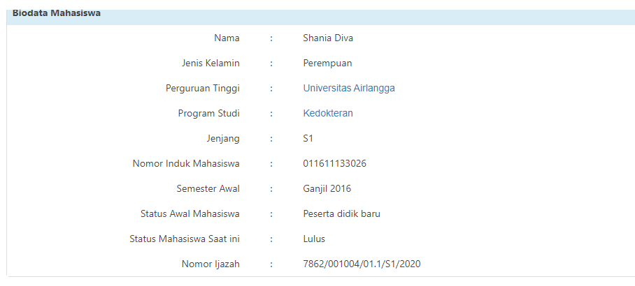 EjenAliEra's tweet photo. @belumkelar20 Kalau ini beneran kak Shania Diva, keterlaluan sih. Anak FK Unair kok gini. Klo gak mau nyolong ya gak usah kuliah FK, udh tau mahal. Nih aku bocorin data dikti. Ybs juga sudah PPDS ternyata https://t.co/QXI2kZ6SqI