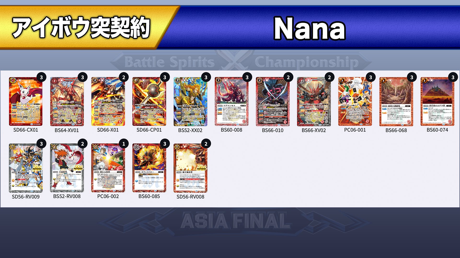 バトルスピリッツ アイボウ 突契約 デッキ ➕差し替えパーツ バトル 