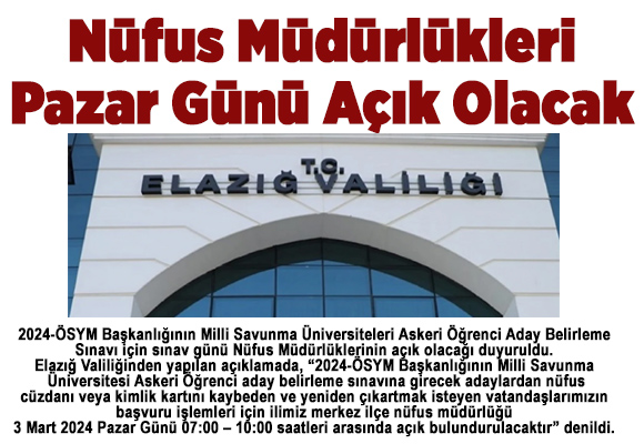 Elazığ Haber Ajansı (EHA) (@elazeha) on Twitter photo 