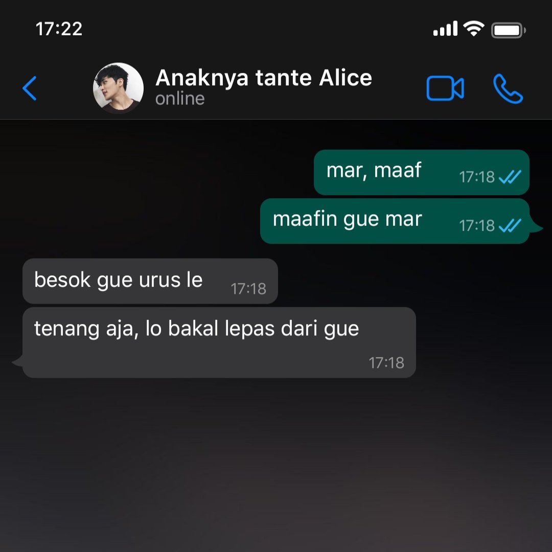 Mea Culpa

"no more doubts, I promise."

—Mark lee au
