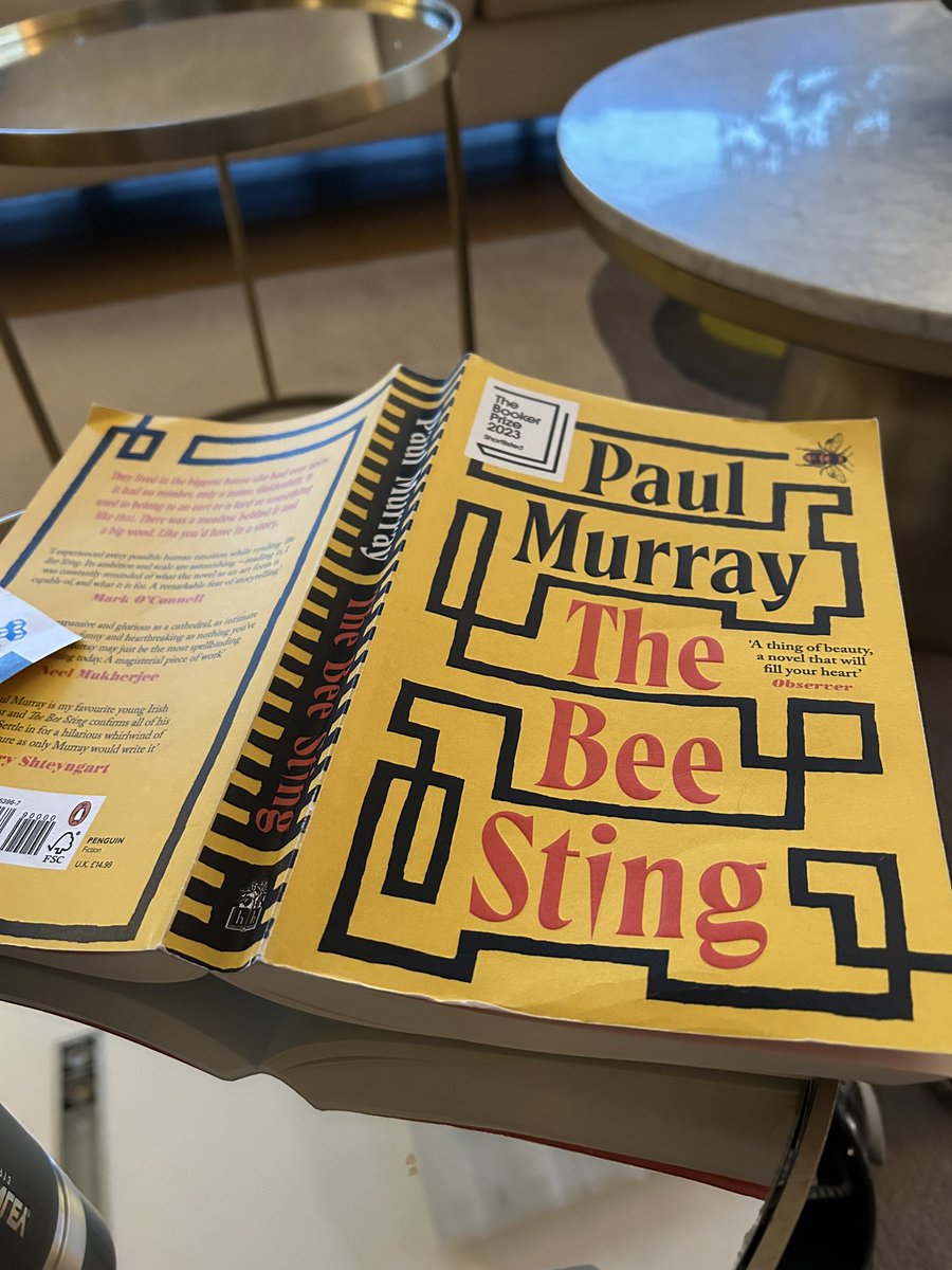 When it’s -8 outside, book club with the Irish Association of Korea is the perfect retreat. Last night we discussed The Prophet Song by @paullynchwriter. Next book The Bee Sting by Paul Murray- already got my head start in! We discuss Irish writers/themed books #irishwriting