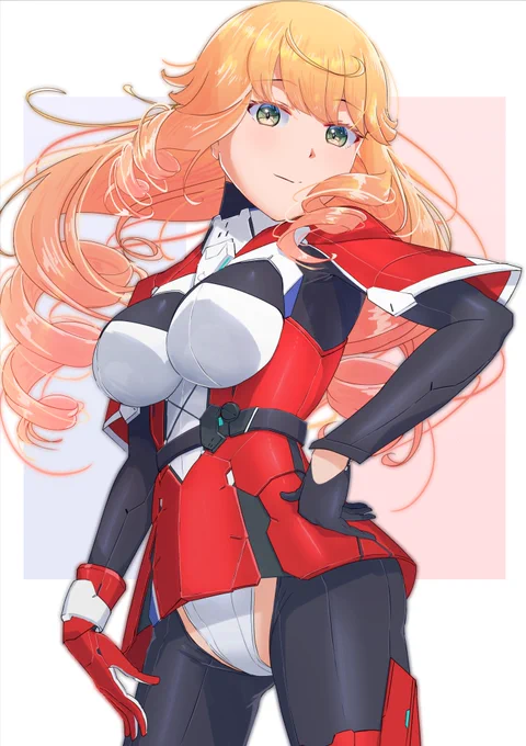 ニコル・フランシスカ 鼠径部にフランスを感じました……#アリスギア #アリスギアお絵描き 