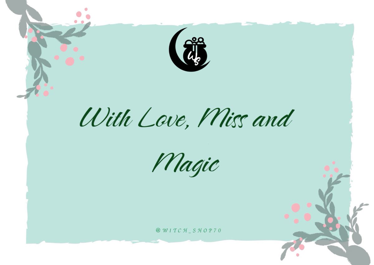 𝐓𝐡𝐞 𝐖𝐢𝐭𝐜𝐡 𝐒𝐡𝐨𝐩🔮🌙 tweet media