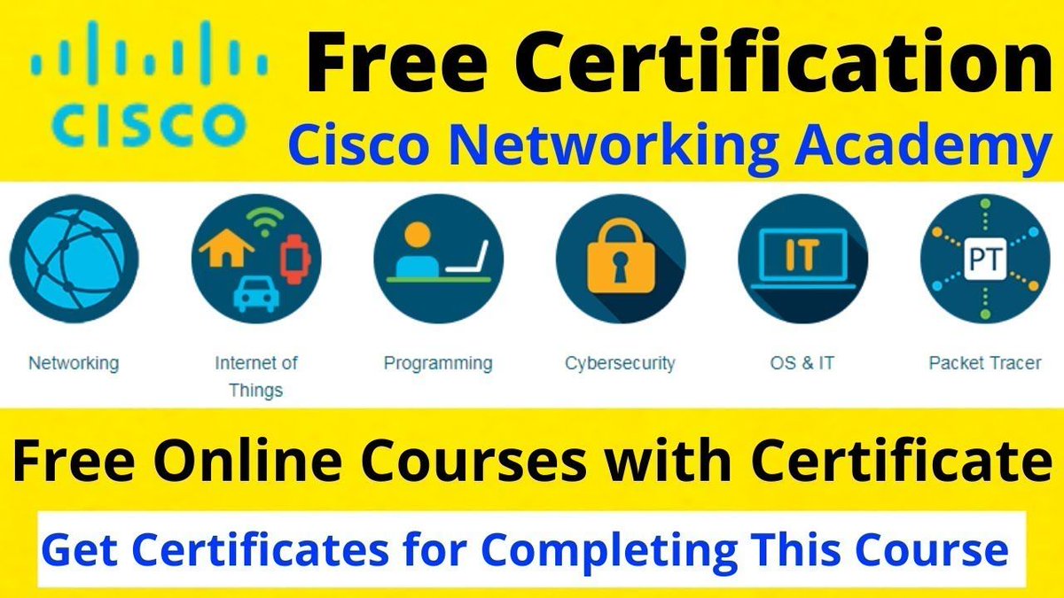 sas_jobss's tweet image. 🛑مجانا سيسكو (#CISCO) تقدم تدريبات وشهادات (مجانية) للراغبين في تعلم المجالات:

- تحليل البيانات (#Data_Analytics)
- علم البيانات (#Data_Science)
- الأمن السيبراني (#Cybersecurity)
- جافا سكريبت (#JavaScript)
- بايثون (#Python)

🔗للتفاصيل والتسجيل:
linkedin.com/feed/update/ur…
