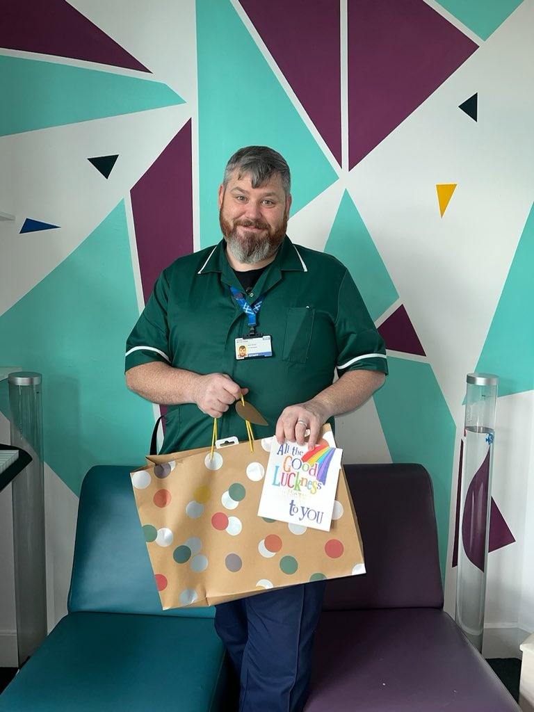 We wish our Mark MCkay from LSS good luck in his OT Trainning 
You will be greatly missed 
The unit we certainly be very quiet without you 😂 - Team Lowry 
@JosephOgbeide4 
@BenStrongGMMH 
@LisaS823024566 
@AmeliaGMMH 

#lowrylife #ota #OT2024