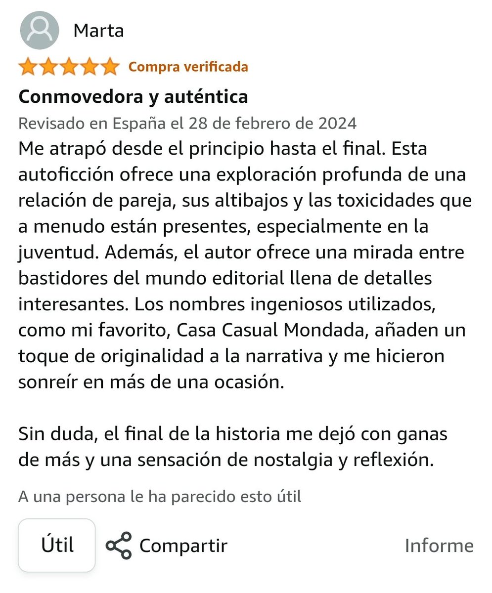 Más reseñitas, más reseñitas!!! 
No es como la esperábamos...