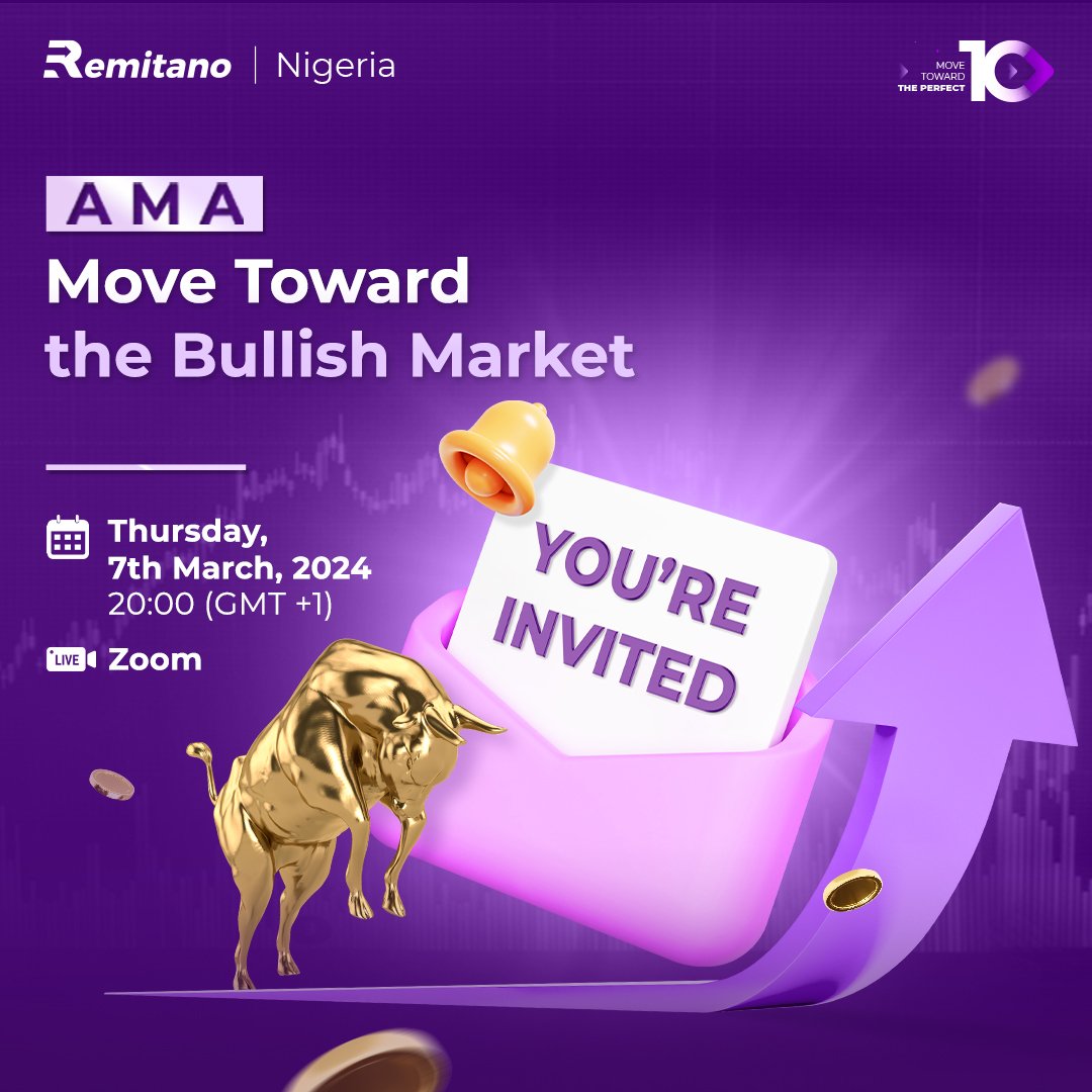 🔊 Exciting Announcement 🔊 

You're invited to our exclusive AMA session titled "Moving Towards The Bullish Market", where we'll explore strategies for navigating the uptrend market.🚀 
Additionally, we'll introduce the new version of our app interface and guide you through its