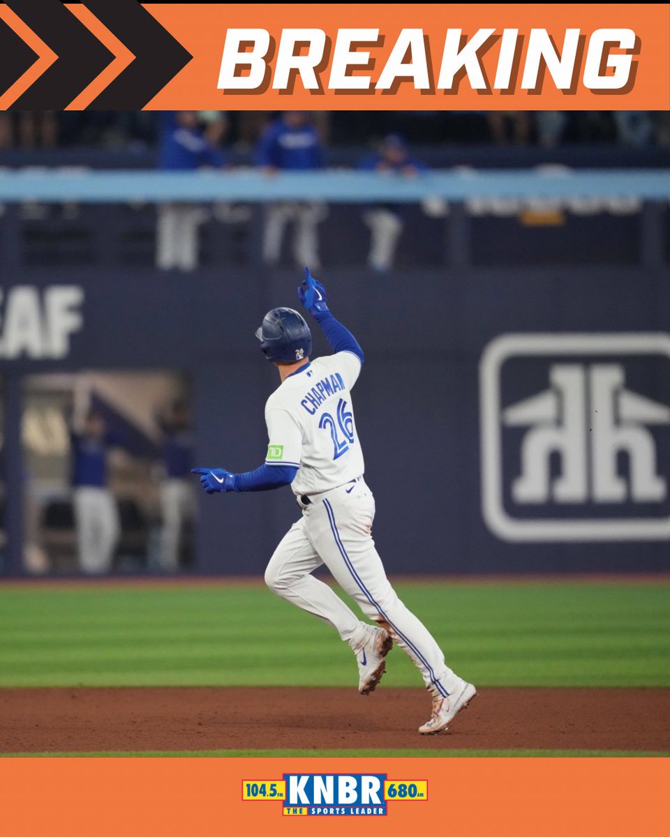 KNBR's tweet photo. The Giants are signing third baseman Matt Chapman to a three-year, $54 million contract, first reported from @JonHeyman https://t.co/mAajyXbZRx