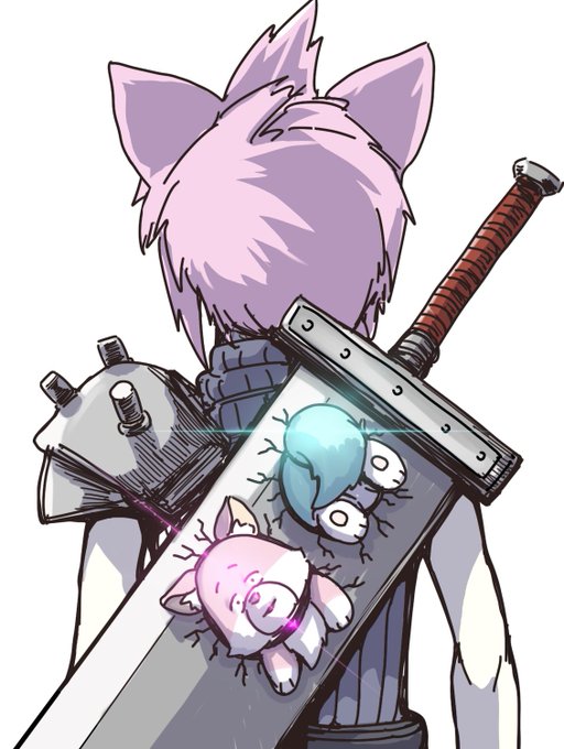 「buster sword」 illustration images(Latest｜RT&Fav:50)