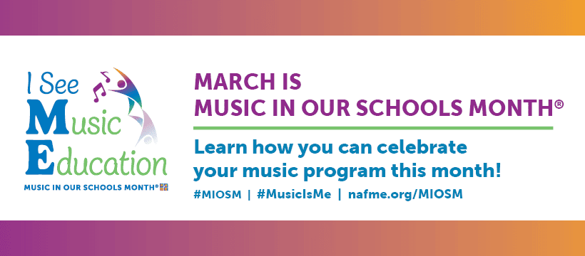 Happy Music in Our Schools Month!! Please celebrate accordingly 🎉#MIOSM #MusicIsMe <a href="/NAfME/">nafme</a>