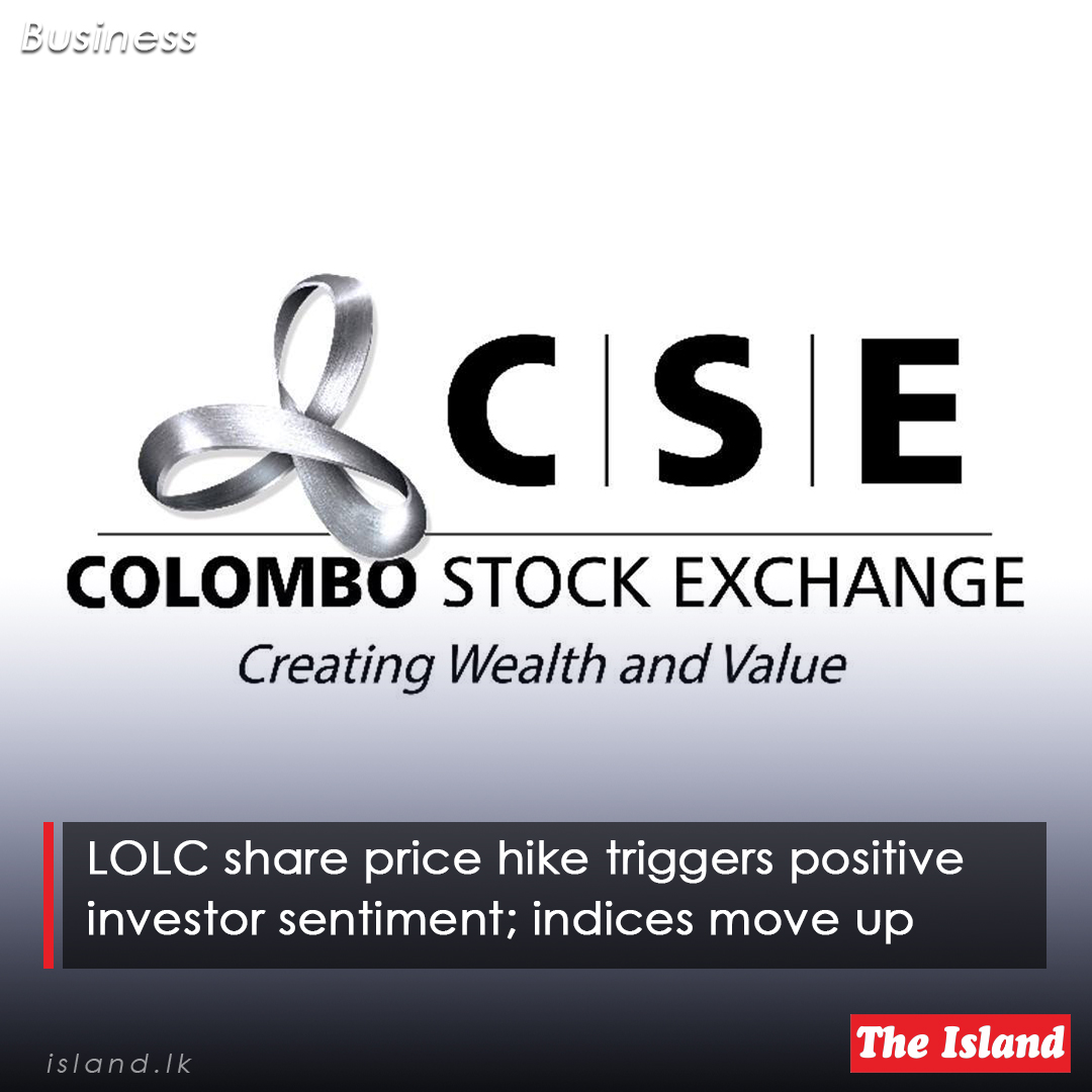 theisland_lk's tweet image. bitly.ws/3eJqS

LOLC share price hike triggers positive investor sentiment; indices move up

#TheIsland #TheIslandnewspaper #LOLC #CSE #LOLCsharepricehike