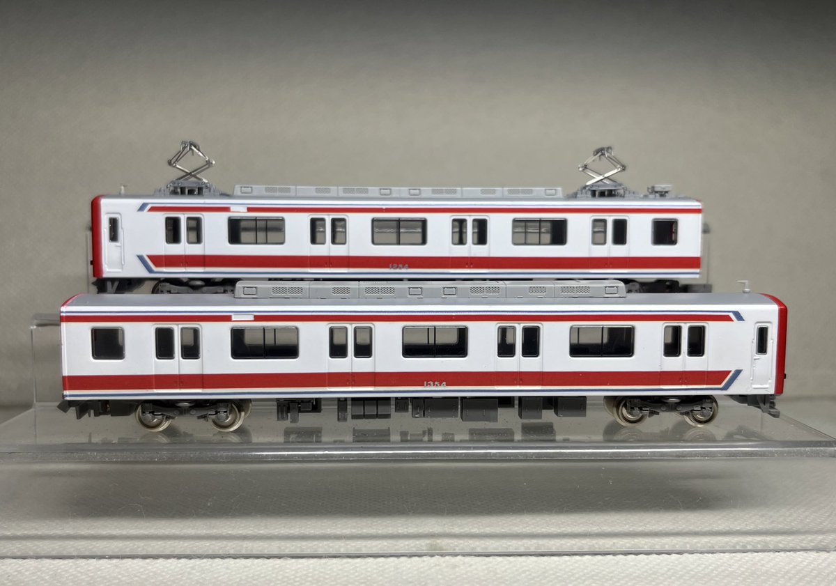 近鉄1254系 試験塗装 ただいま完成いたしました。1252系完成品ベースで