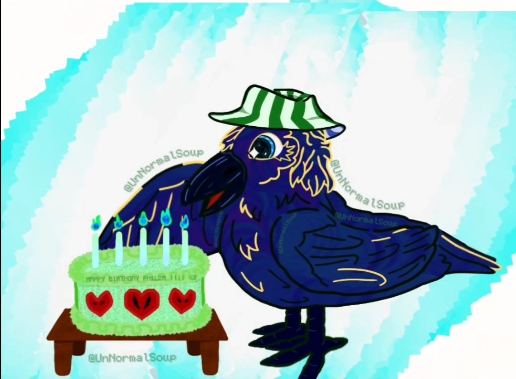 'Happy Birthday Ph1lzA!' 🐦‍⬛#philzaminecraft #philza #philzafanart #unnormalsoup #happyfirstdayofspring #yourevaild #youdomatter #capcut