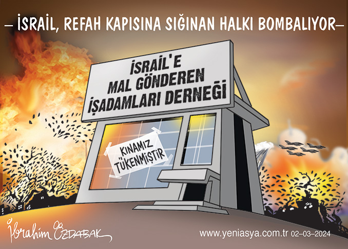 "Dedirir -yırtıcı, his yoksulu, sırtlan kümesi
Varsa gelmiş, açılıp mahbesi, yahut kafesi!"
yeniasya.com.tr/karikatur/gunu…
ibrahimozdabak.com/2024/03/02/isi…